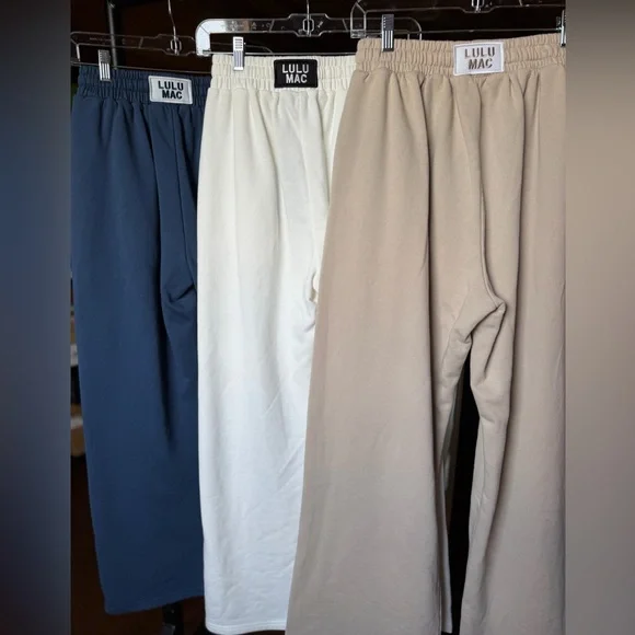 NWT Lulu Mac Tan Sweatpants - Picture 4 of 4